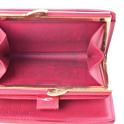 Louis Vuitton Vernis French Purse Wallet Framboise 6 of 20
