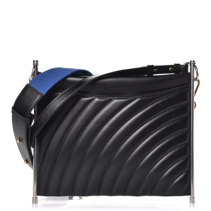 Chloe Smooth Calfskin Quilted Medium Roy Bag Black 1 of 8