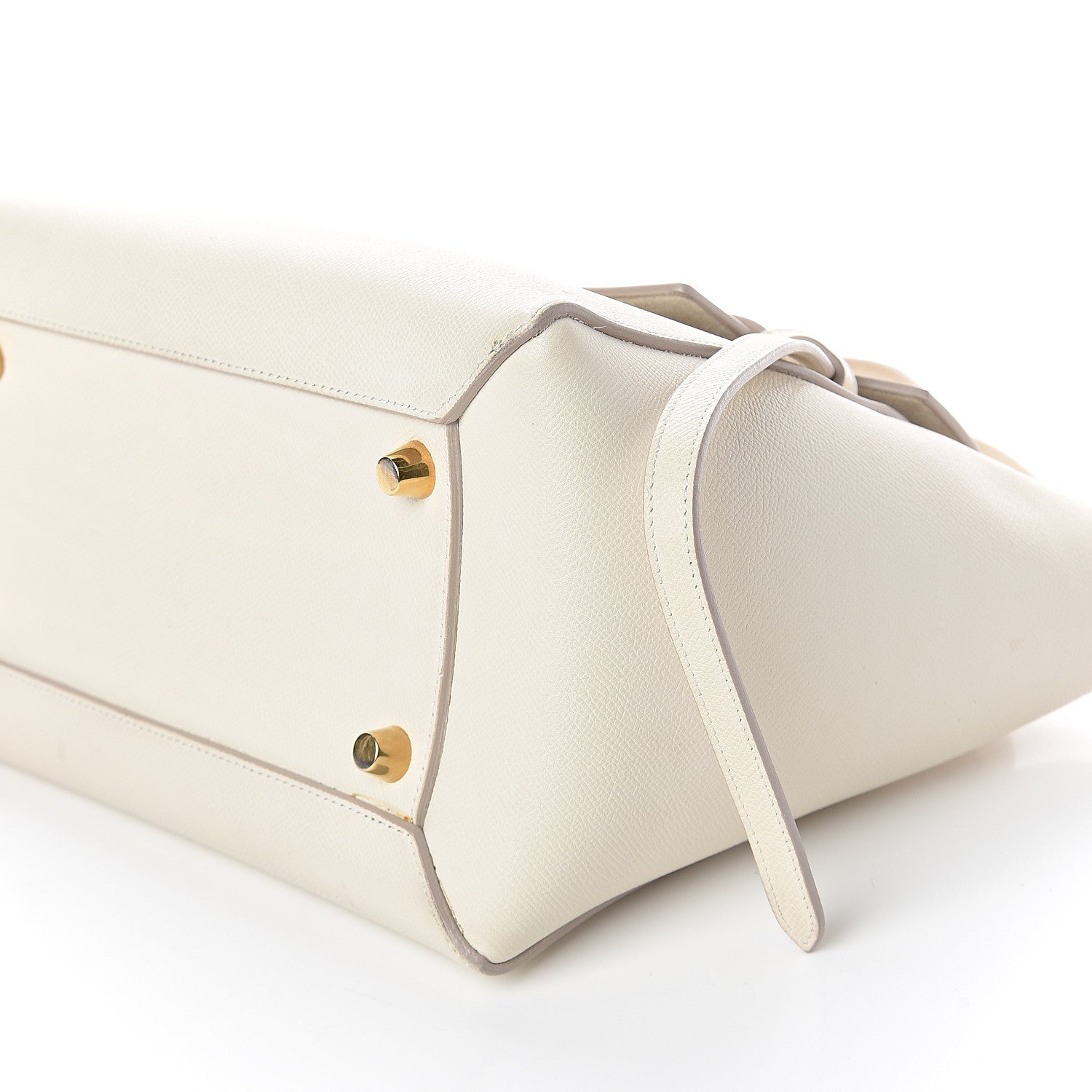 Celine Grained Calfskin Mini Belt Bag White 8 of 8