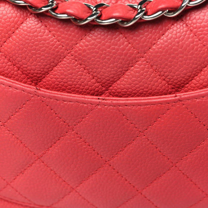 Chanel Caviar Quilted Mini Rectangular Flap Dark Pink 11 of 11