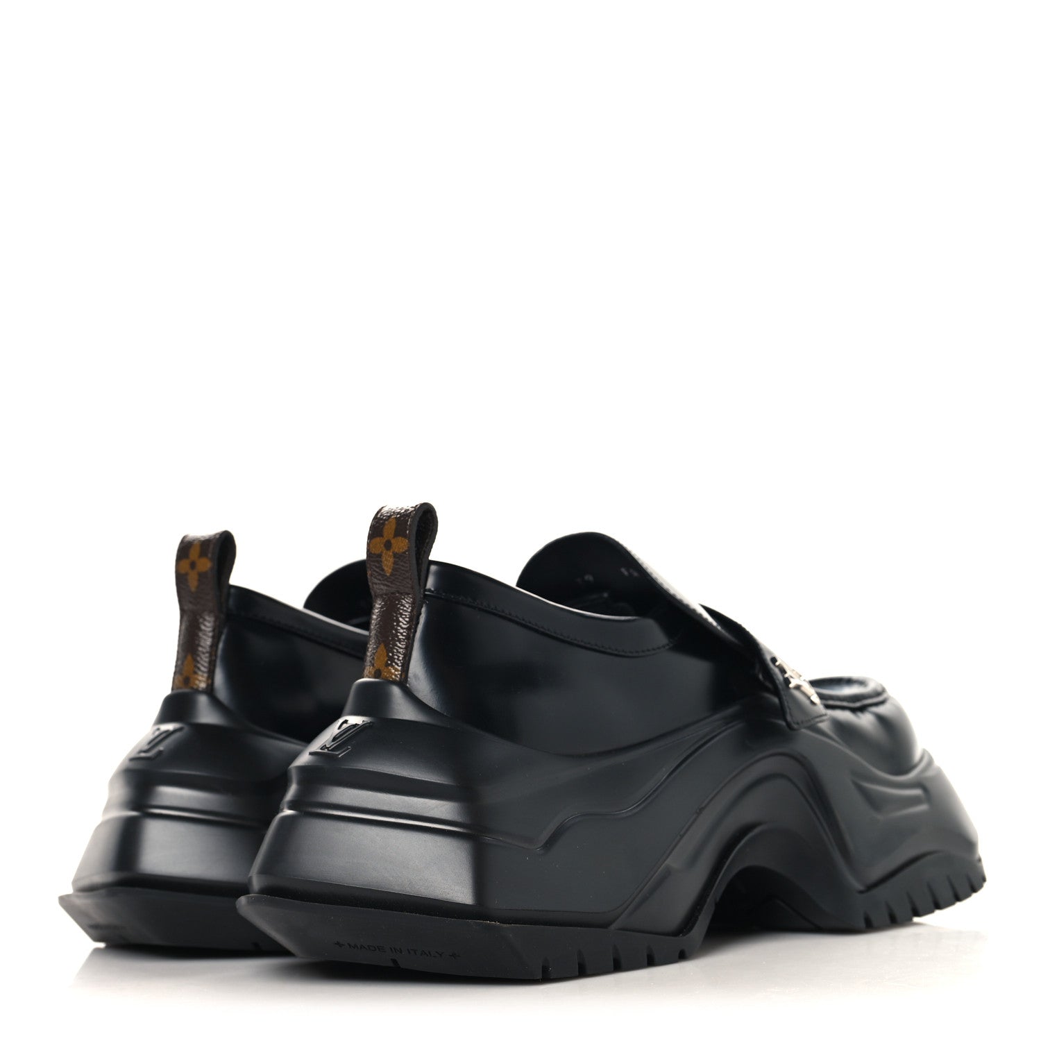 Louis Vuitton Calfskin Archlight 2.0 Platform Loafers 39 Black 5 of 8
