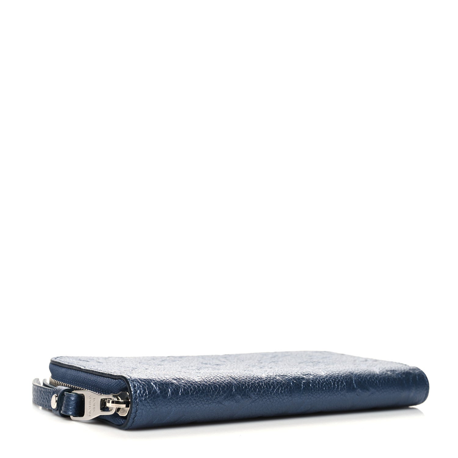 Louis Vuitton Metallic Empreinte Monogram Zippy Wallet Navy Nacre 4 of 7