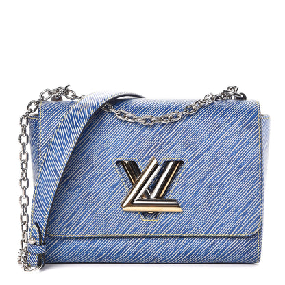 Louis Vuitton Epi Twist Shoulder Bag MM Denim Light 1 of 11