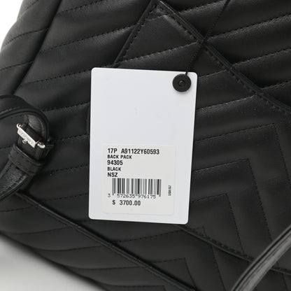 Chanel Calfskin Chevron Quilted Large Urban Spirit Backpack Black 16 of 16