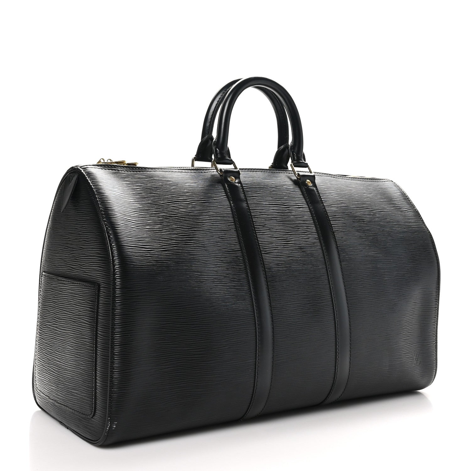 Louis Vuitton Epi Keepall 45 Black 2 of 9