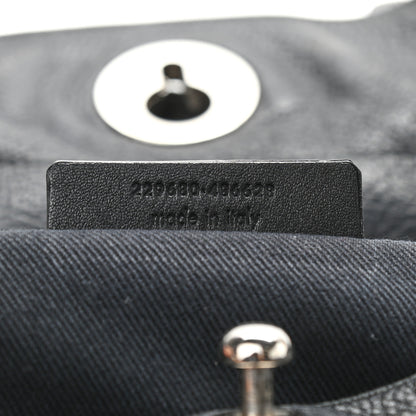 Saint Laurent Calfskin Canvas Medium Muse Two Black 7 of 12
