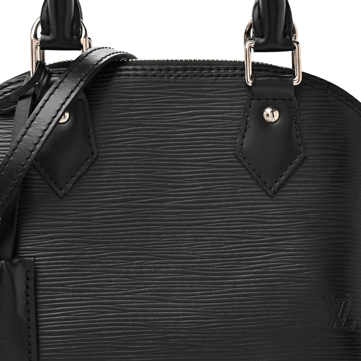 Louis Vuitton Epi Alma BB Black 7 of 9