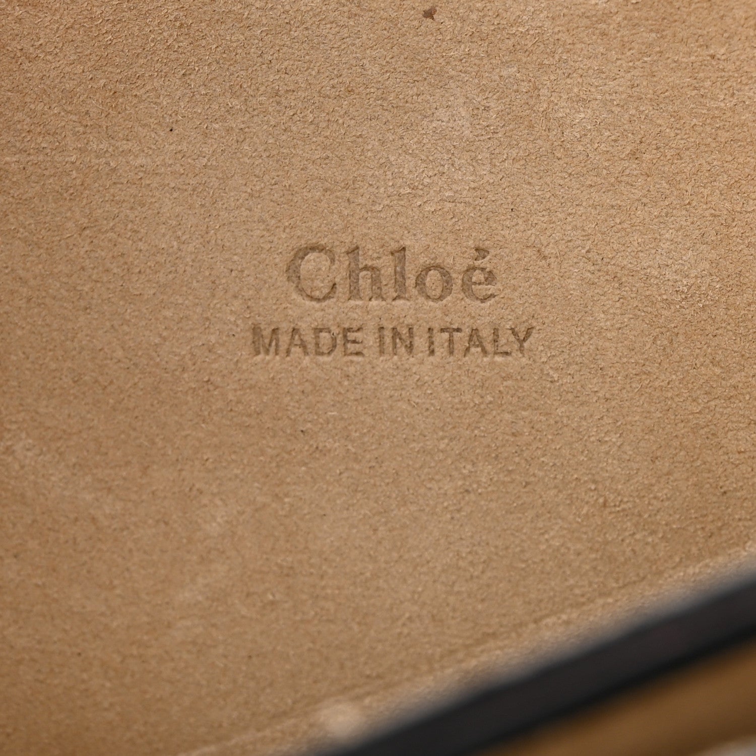 Chloe Calfskin Suede Medium Faye Shoulder Bag Sepia Red 6 of 10