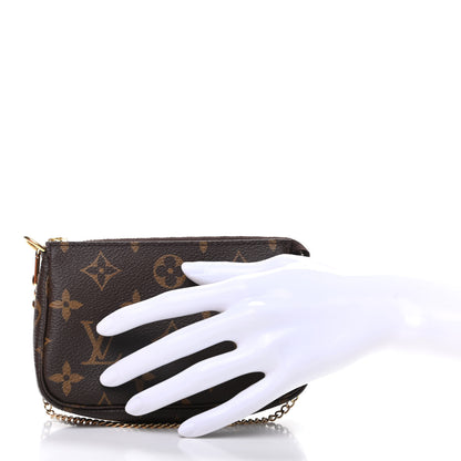 Louis Vuitton Monogram Mini Pochette Accessories 2 of 10