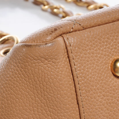 Chanel Caviar Quilted Petit Timeless Tote PTT Beige 5 of 14