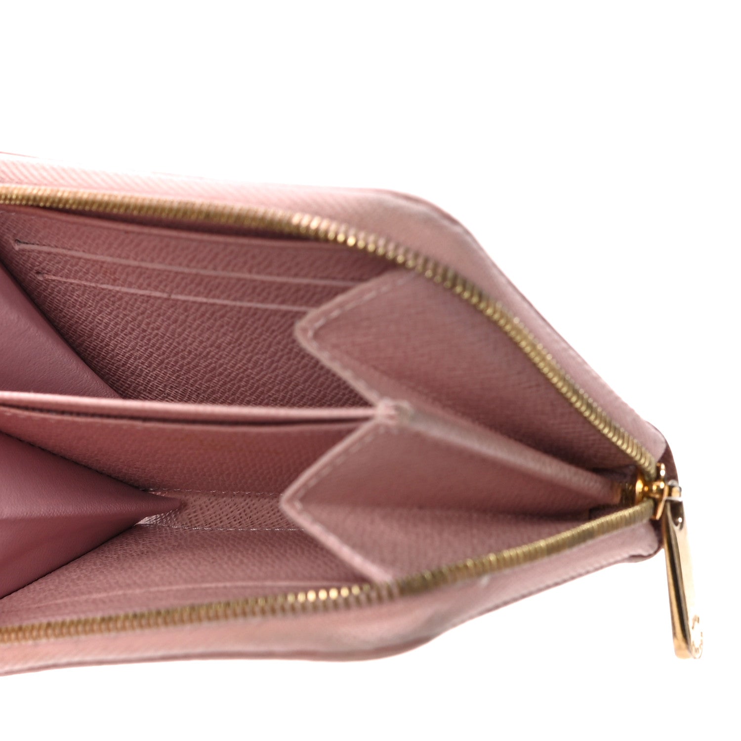 Louis Vuitton Damier Azur Zippy Coin Purse Rose Ballerine 5 of 12