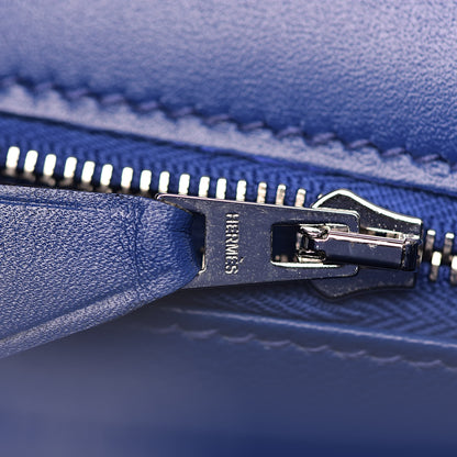 Hermes Tadelakt Kelly Sellier 25 Bleu Electrique 16 of 38