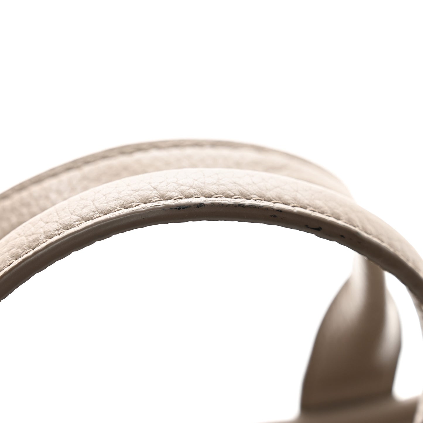 Grained Calfskin Small The Tote Bag Cement