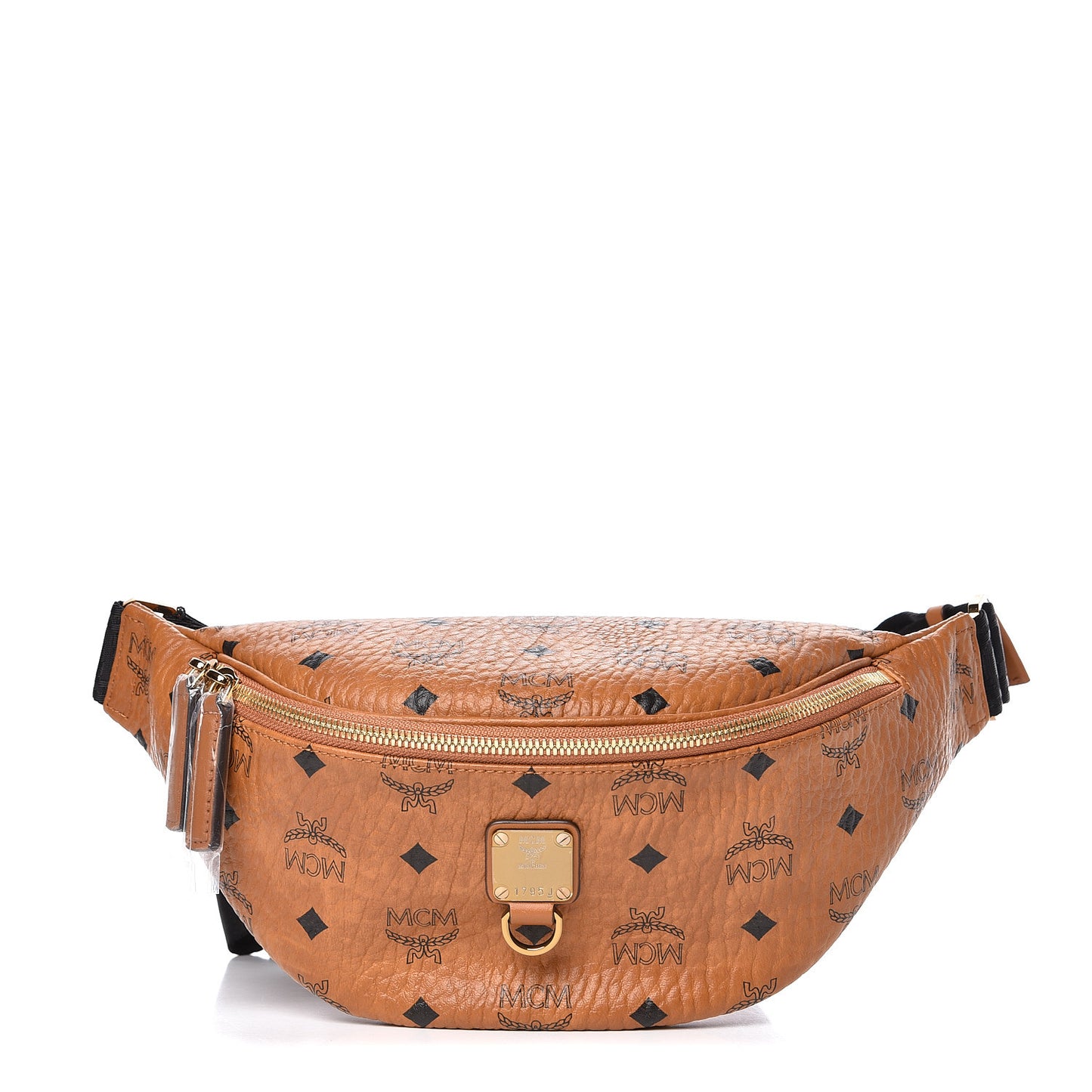 Visetos Small Fusten Belt Bag Cognac