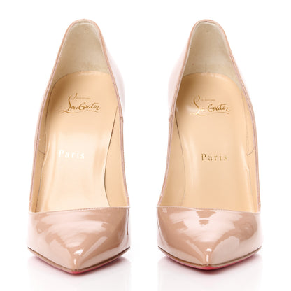 Christian Louboutin Patent So Kate 120 Pumps 38 Nude 2 of 11