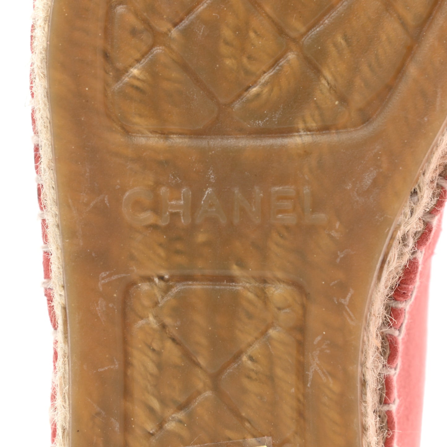 Suede CC Espadrilles 37 Pink