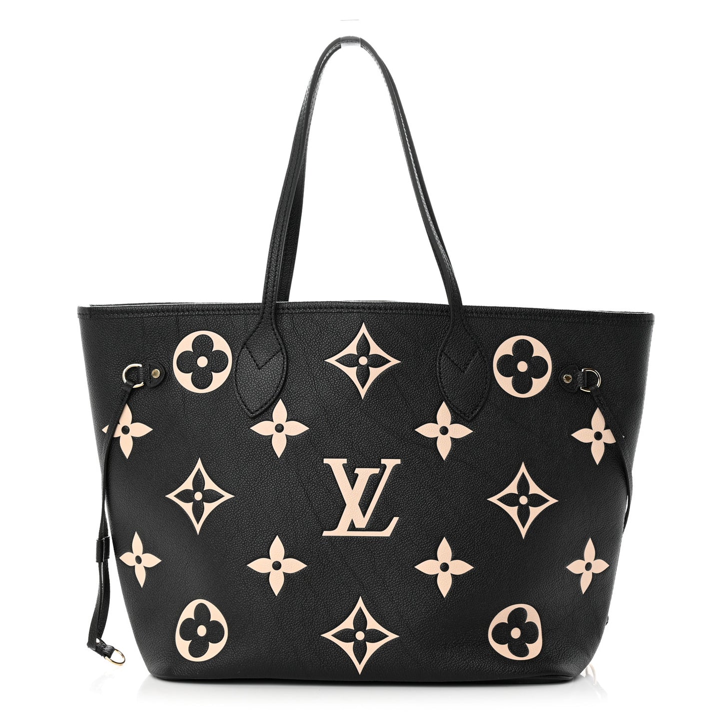 Empreinte Monogram Giant Neverfull MM Black Beige