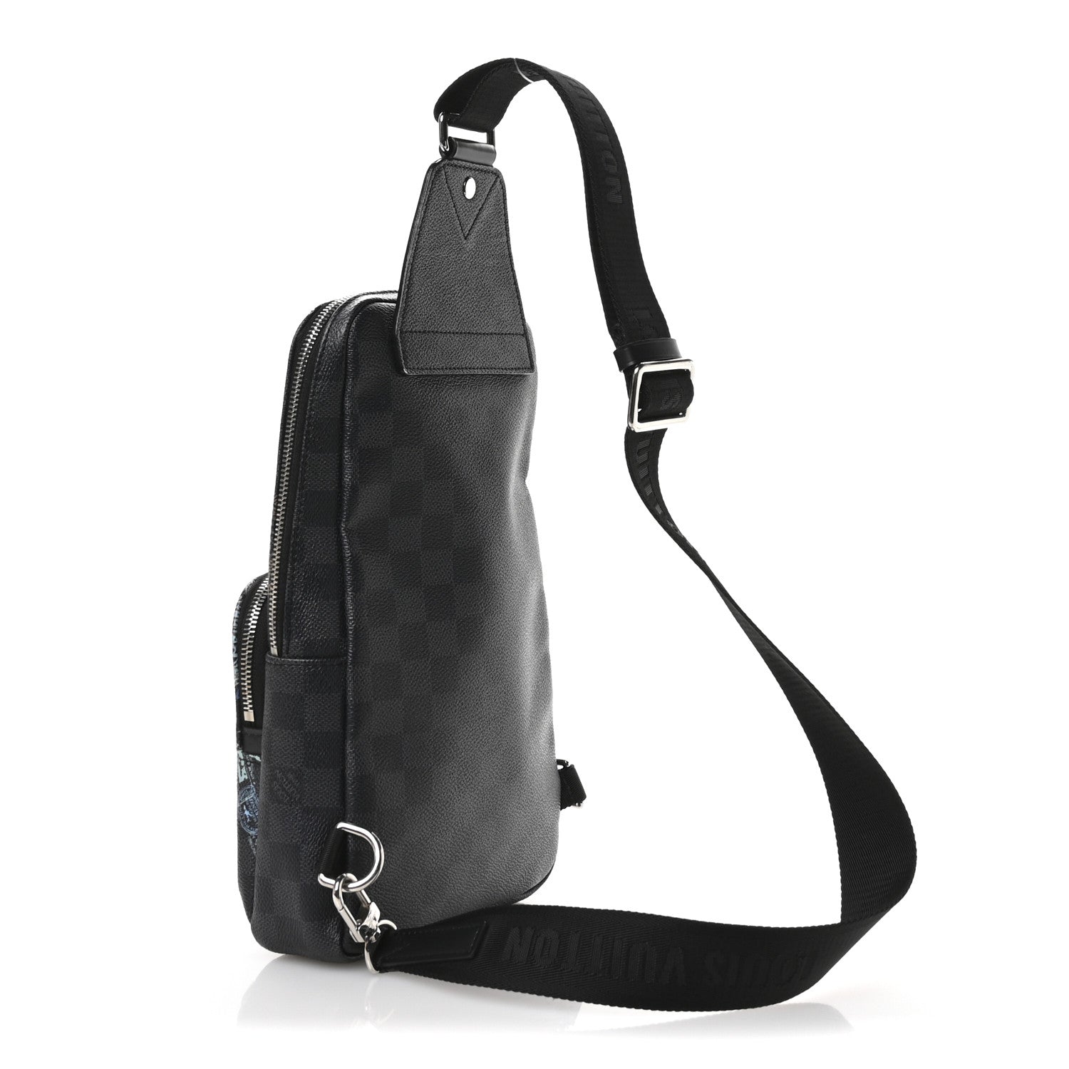 Louis Vuitton Damier Graphite Wild Animals Avenue Sling Backpack 3 of 9