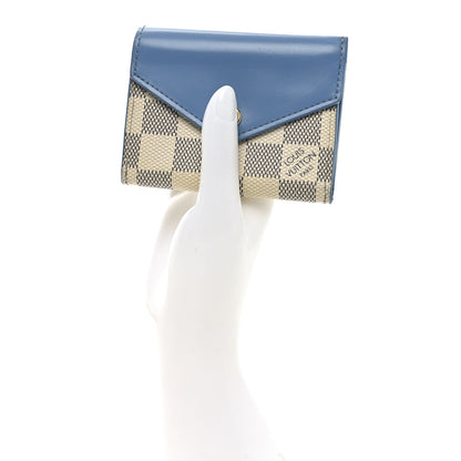 Louis Vuitton Damier Azur Zoe Wallet Bleuet 2 of 6