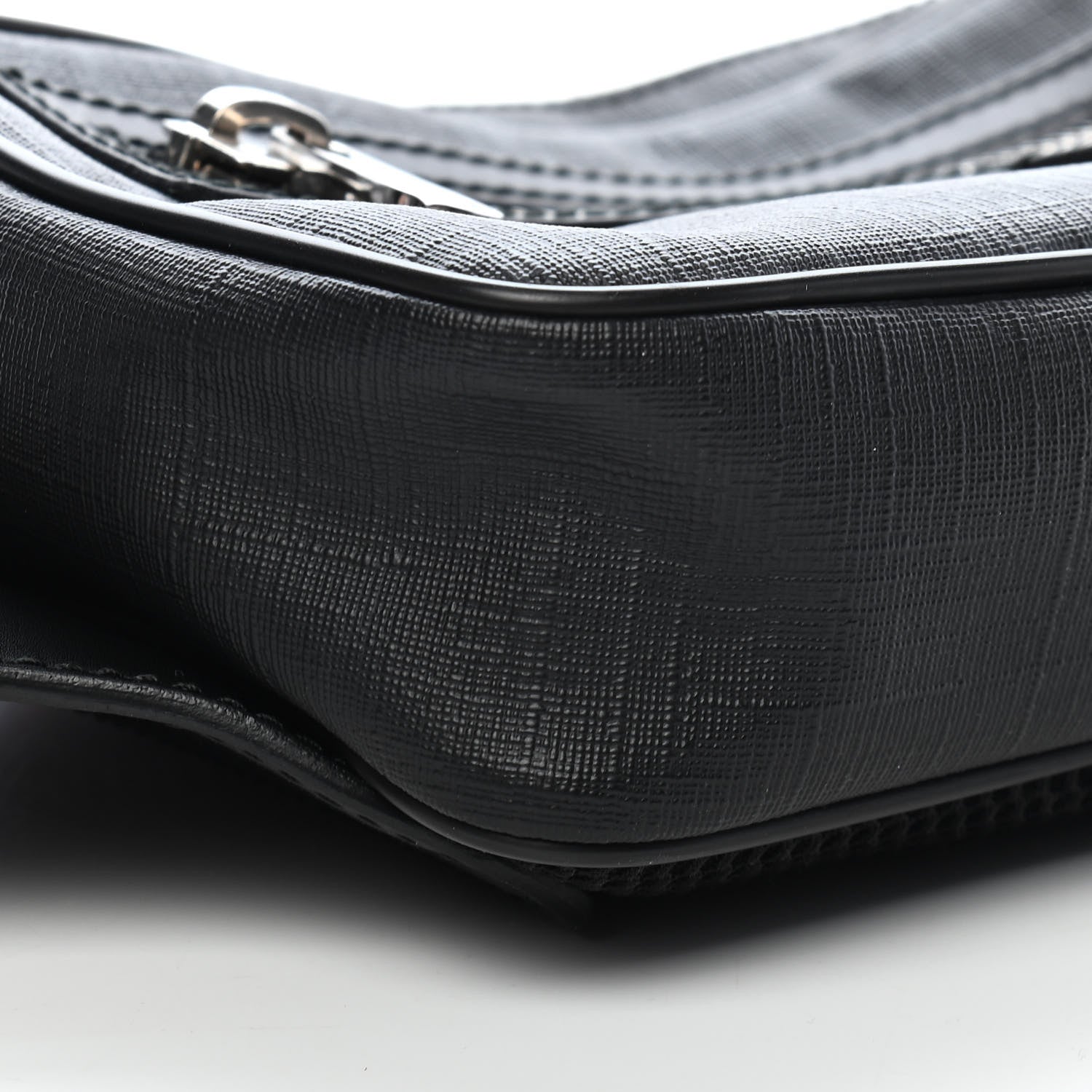 Gucci Soft GG Supreme Monogram Web Belt Bag Black Grey 14 of 17