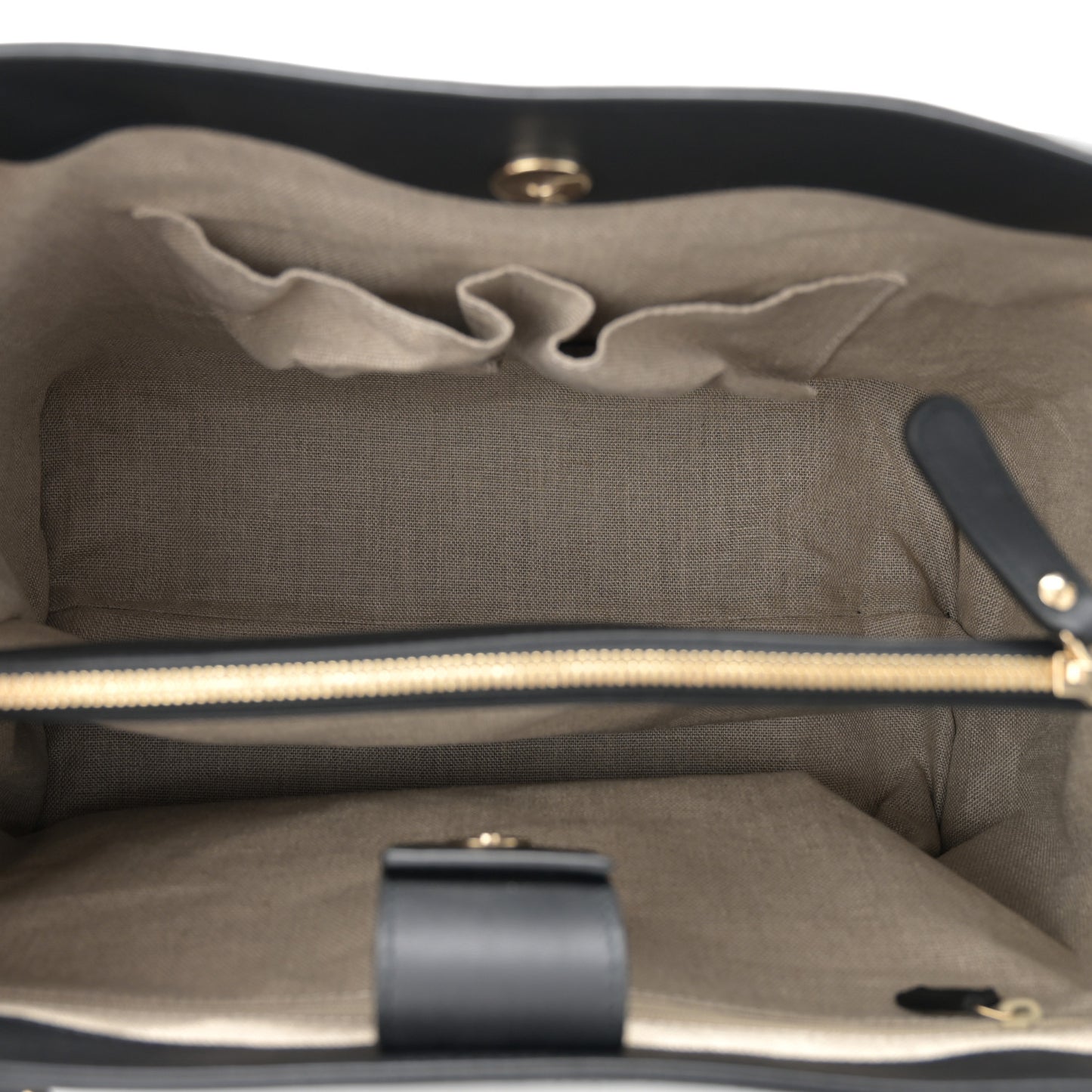 Soft Microguccissima Large Tote Black