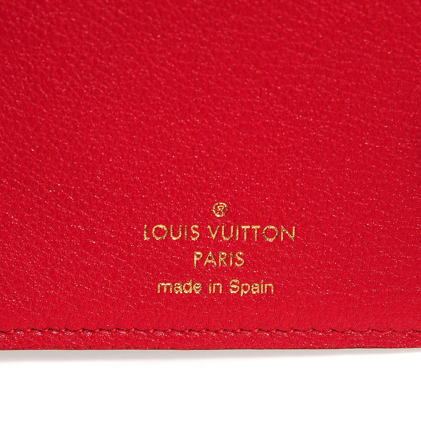 Monogram Pallas Compact Wallet Cherry