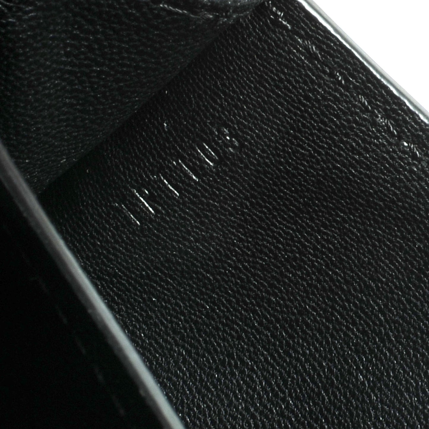 Box Leather Vivienne LV Black