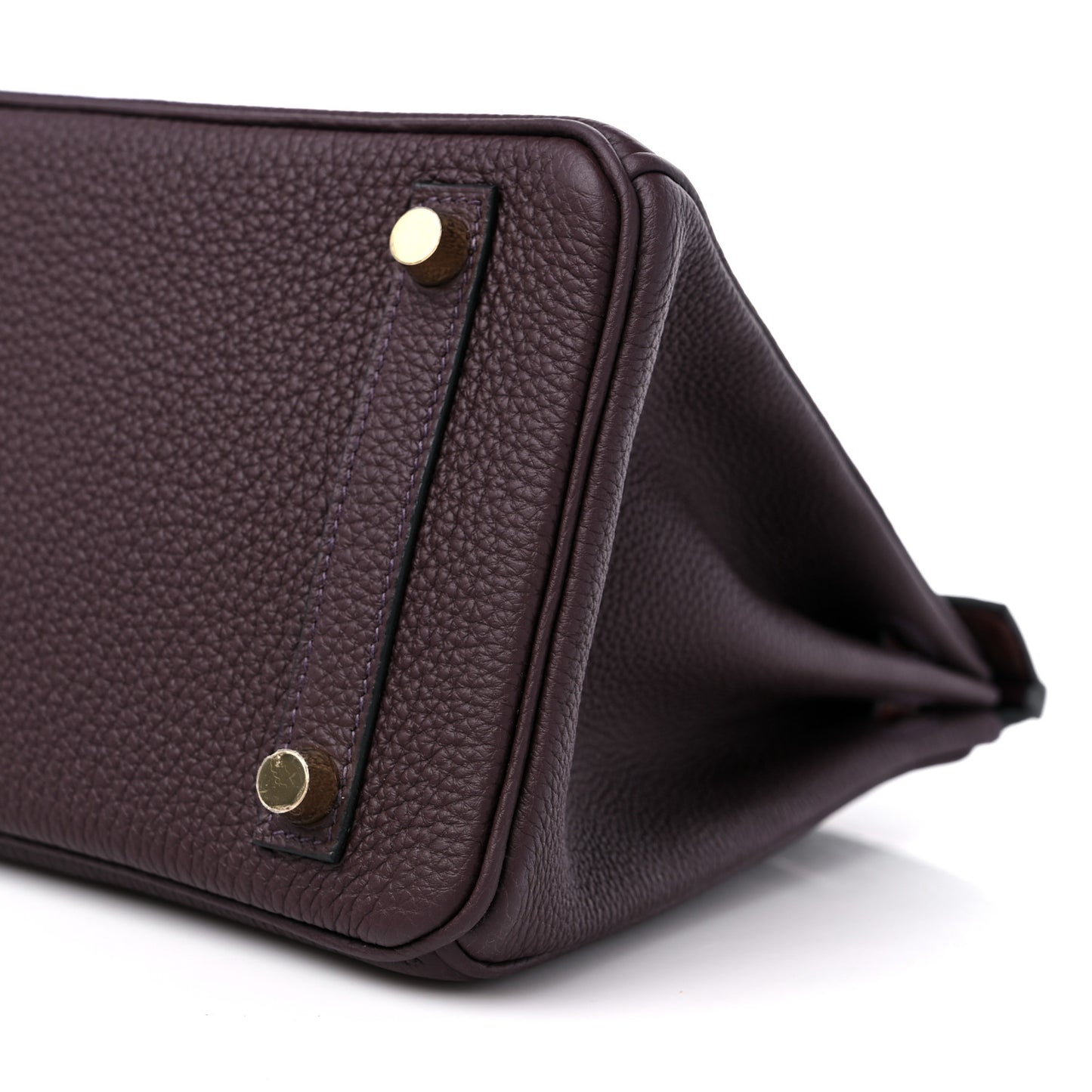 Togo Matte Alligator Birkin Touch 25 Rouge Sellier Bourgogne