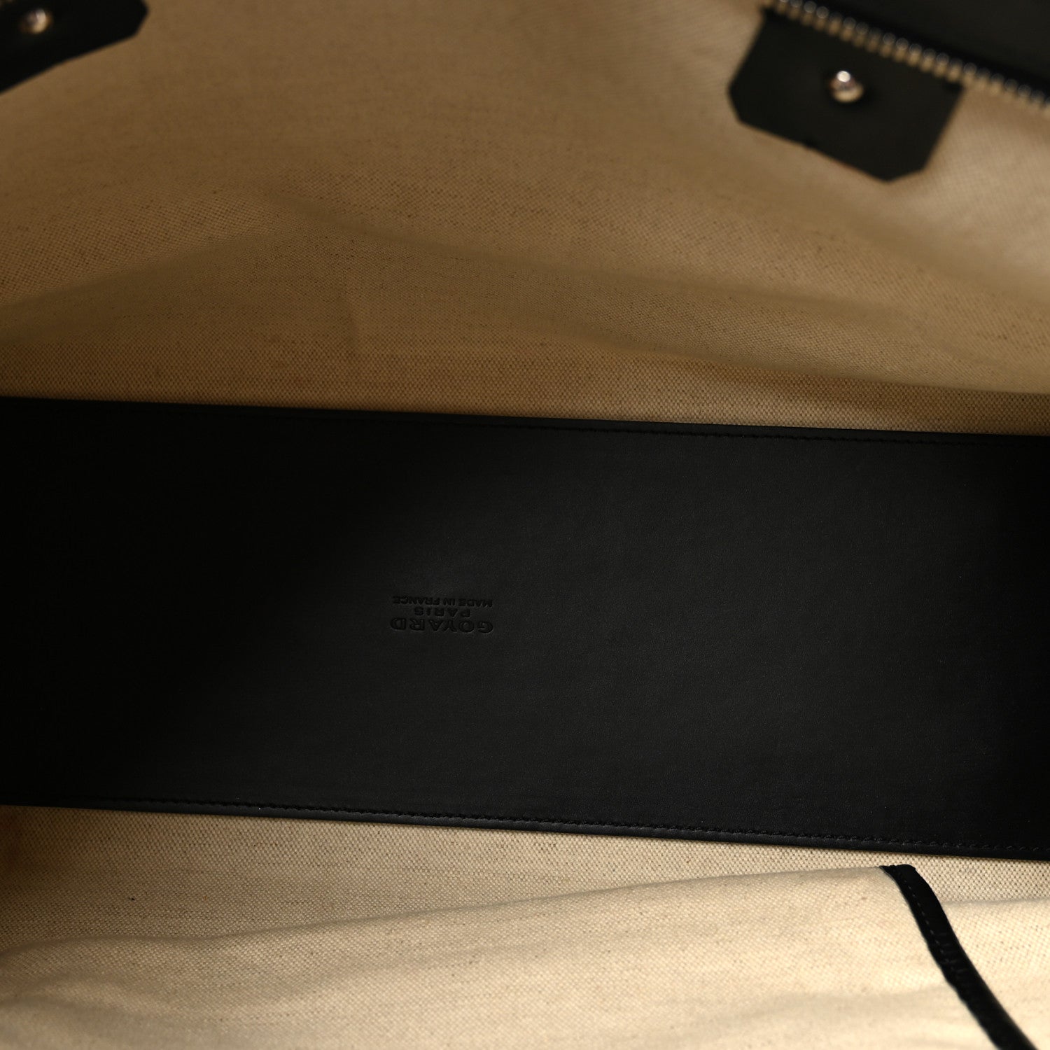 Goyard Goyardine Marquises Tote Black 5 of 9