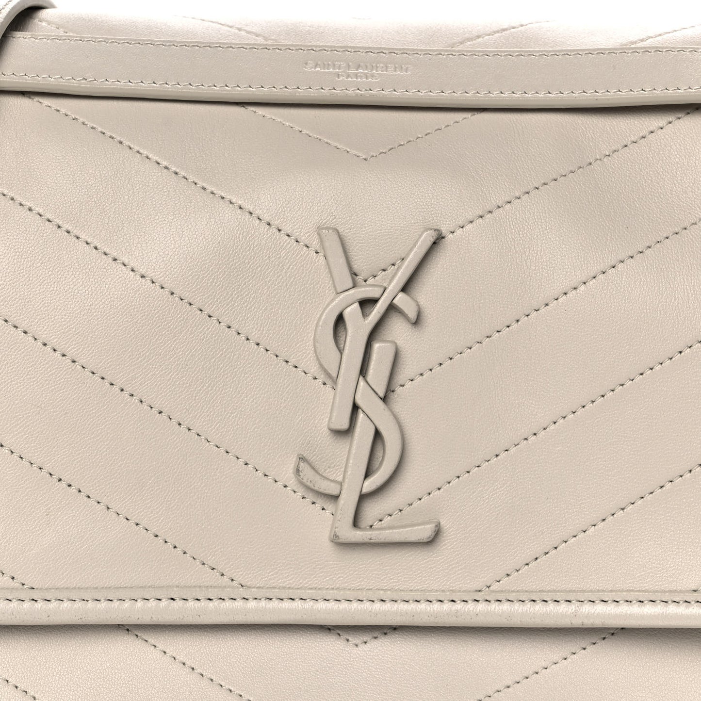Lambskin Matelasse Monogram Medium Niki Chain Satchel Nude Powder