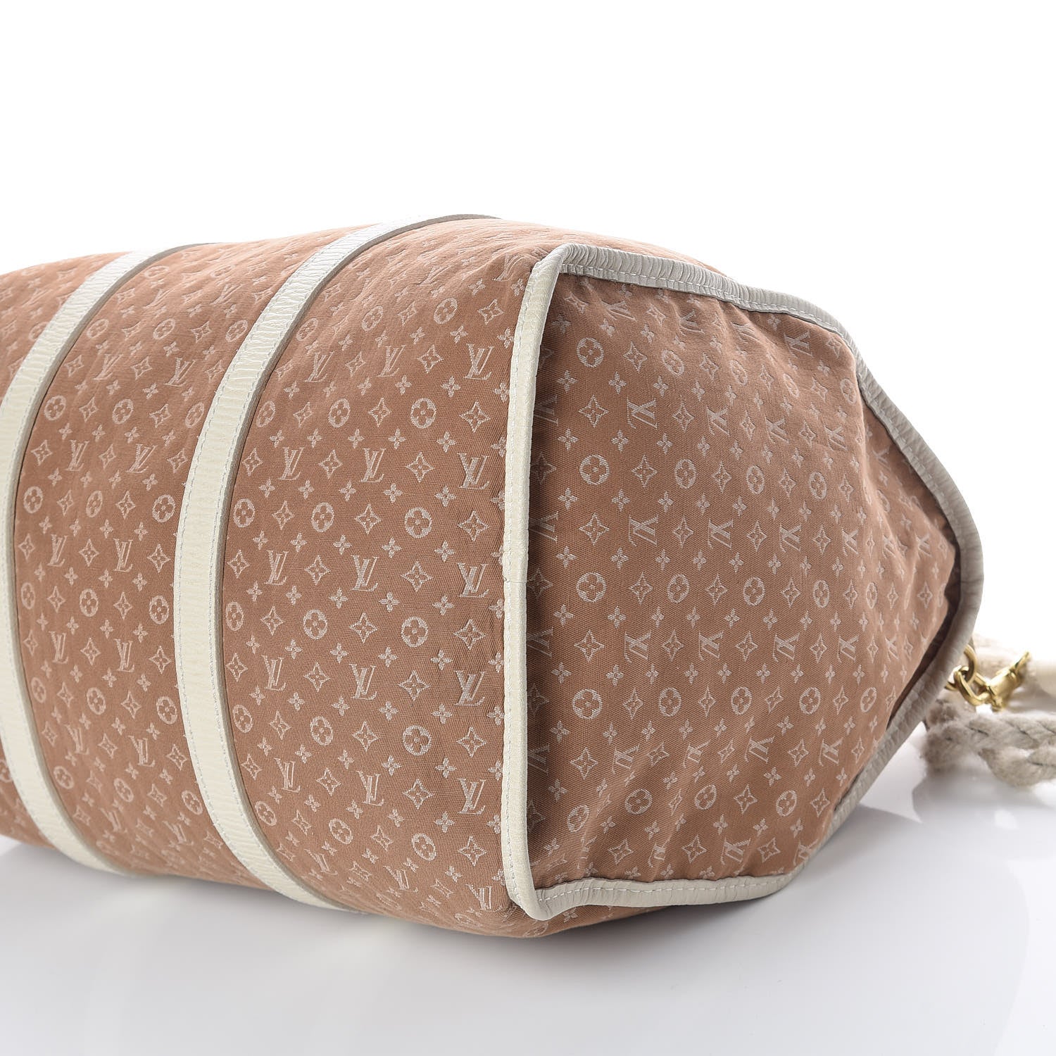 Louis Vuitton Mini Lin Initiales Keepall Beige 10 of 15