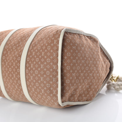Louis Vuitton Mini Lin Initiales Keepall Beige 10 of 15