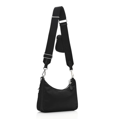 Prada Nylon Re-Edition 2005 Shoulder Bag Black 3 of 11