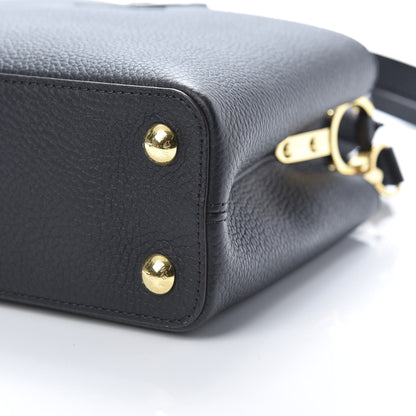 Louis Vuitton Taurillon Capucines BB Black 10 of 11