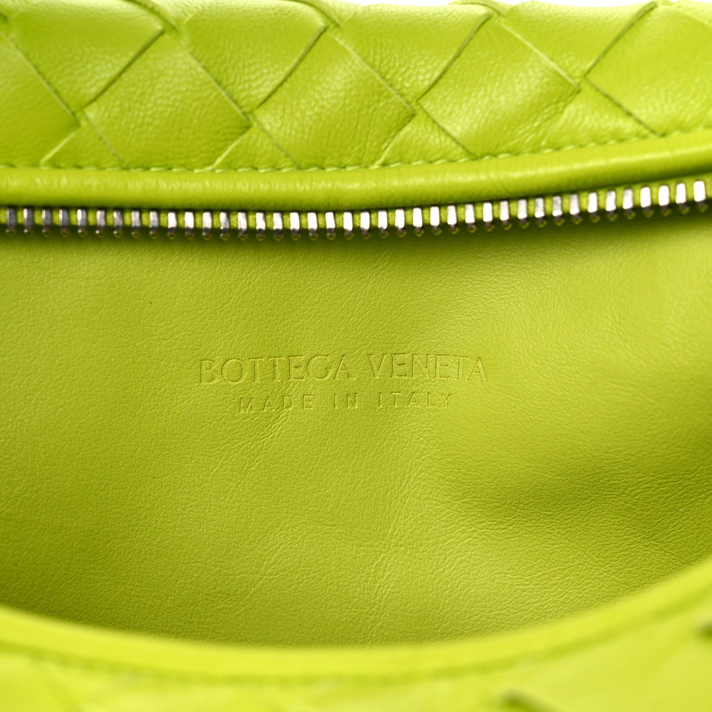 Nappa Intrecciato Teen Jodie Hobo Jodie Kiwi