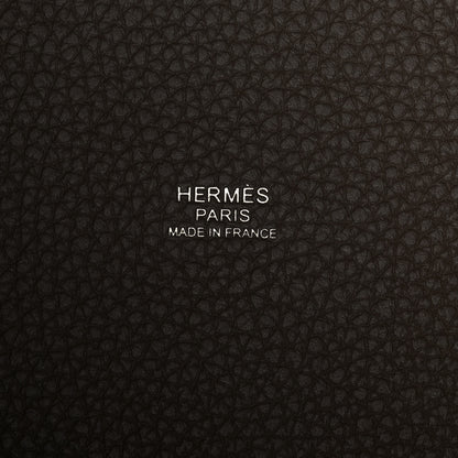 Hermes Taurillon Clemence Picotin Lock 22 MM Etoupe 6 of 10