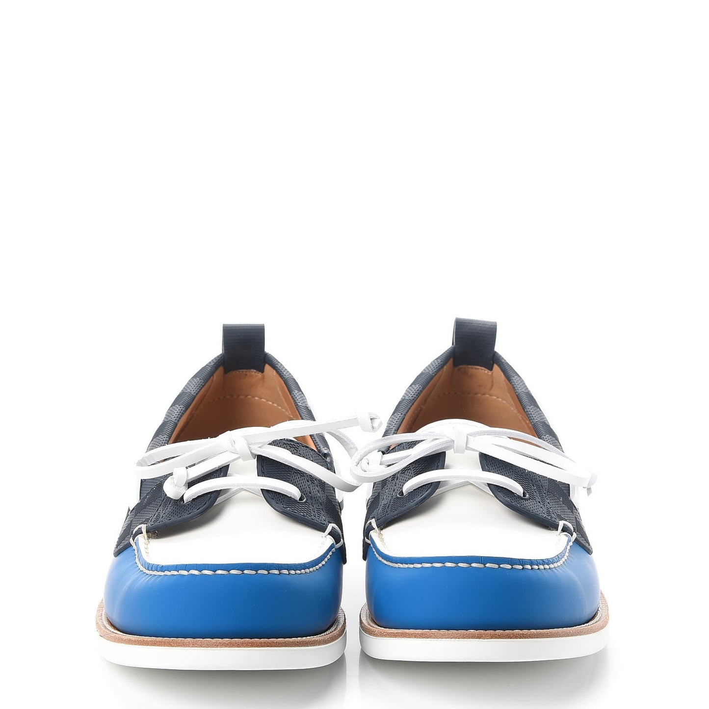 Mat Calfskin Rubber America's Cup Marine Boat Shoe 8 Pacific Blue