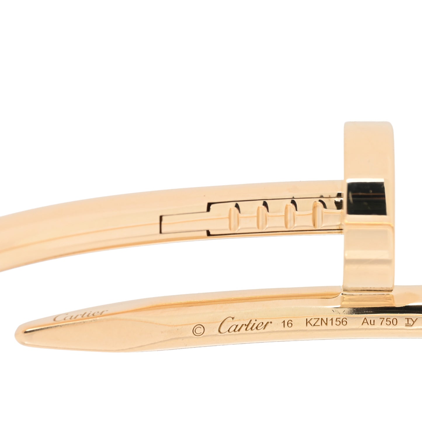 18K Yellow Gold Juste Un Clou Bracelet 16