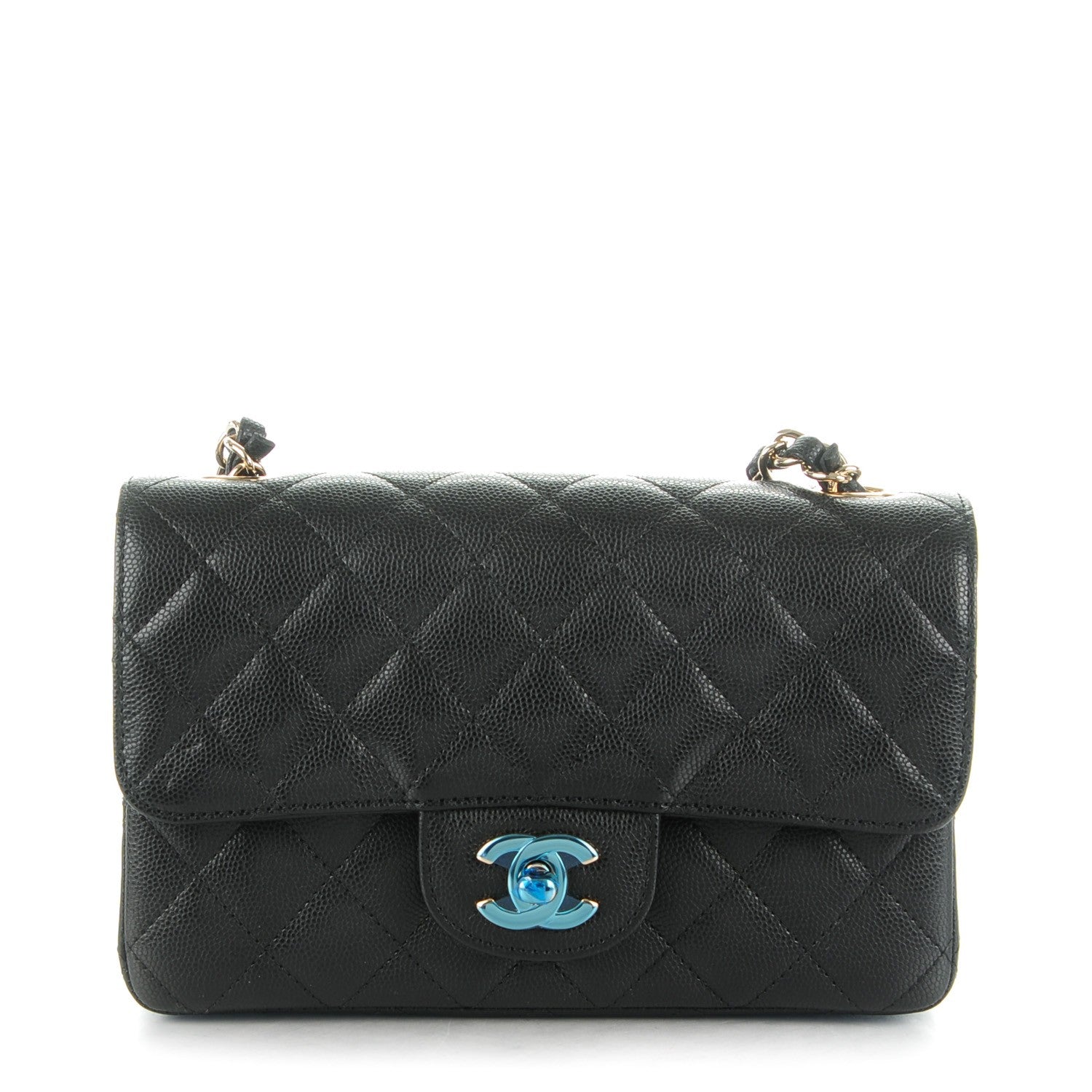 Chanel Caviar Quilted Mini Rectangular Flap Black 1 of 8