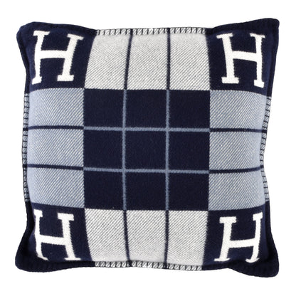 Hermes Wool Cashmere Avalon III Pillow PM Ecru Caban 1 of 3