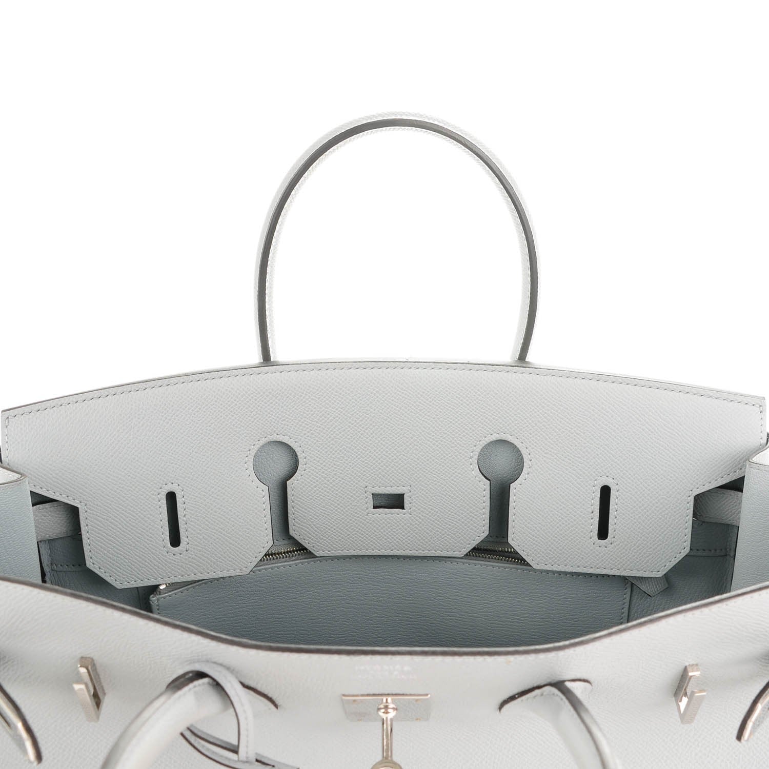 Hermes Epsom Birkin 35 Bleu Glacier 16 of 21