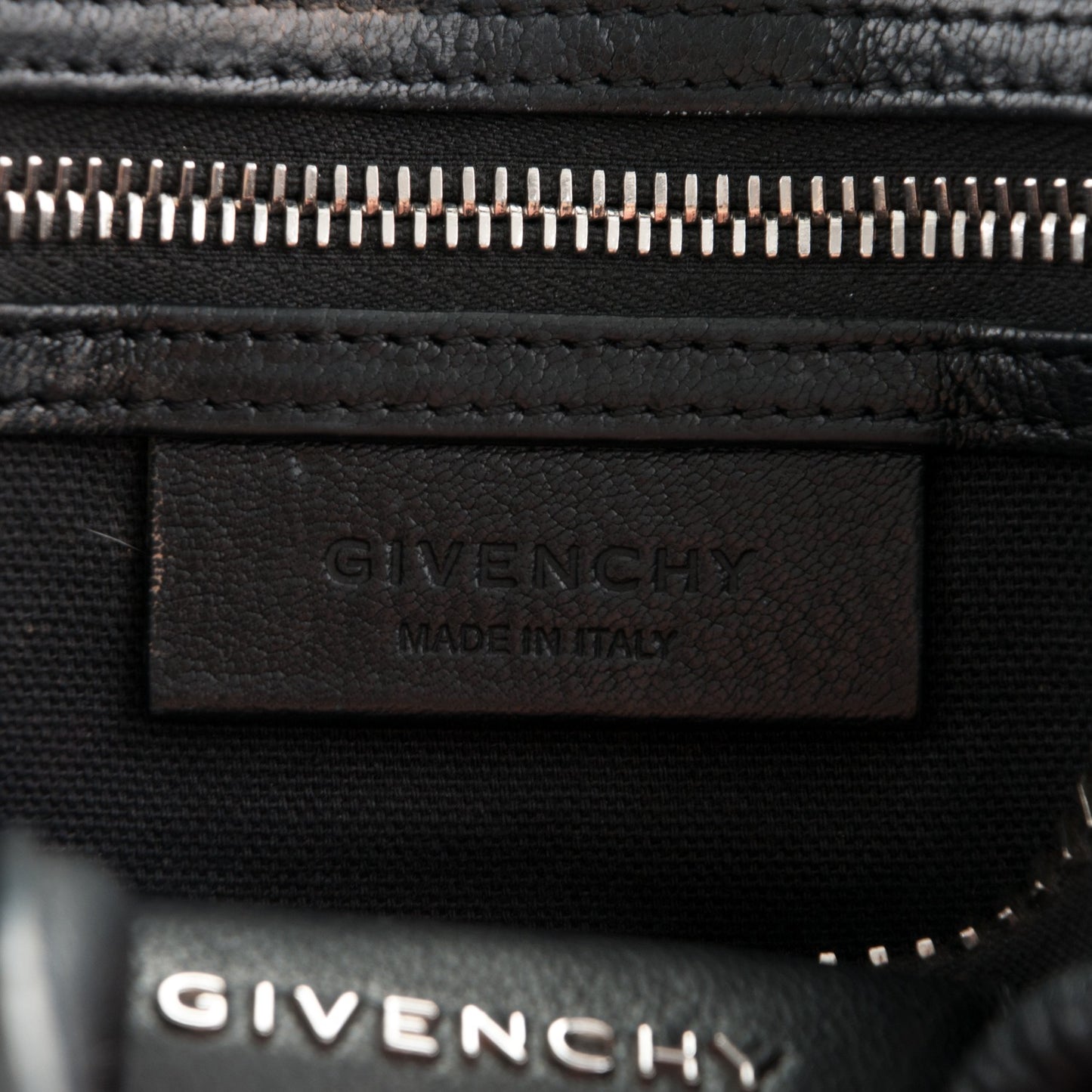 Sugar Goatskin Mini Antigona Black