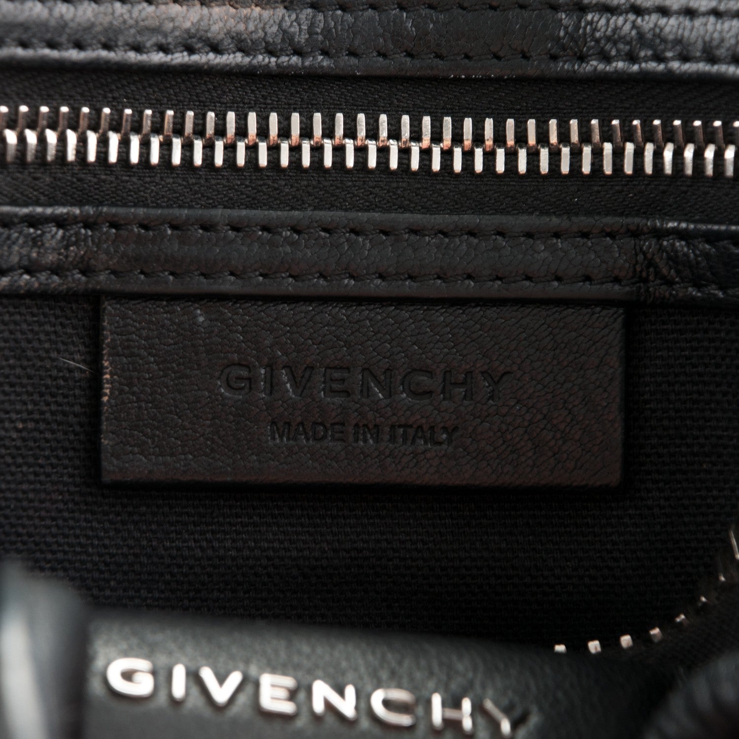 Givenchy Sugar Goatskin Mini Antigona Black 6 of 7