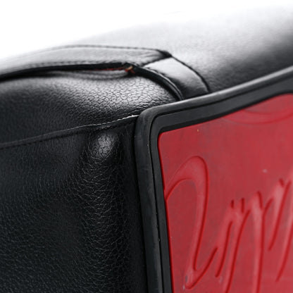Christian Louboutin Grained Calfskin Studded Tote Black 9 of 25