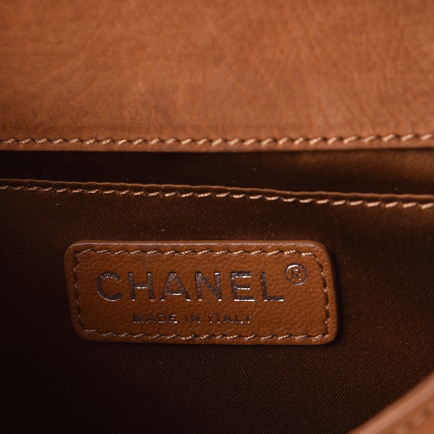 Chanel Suede Quilted Coco Twin Large Flap Brown 6 of 7