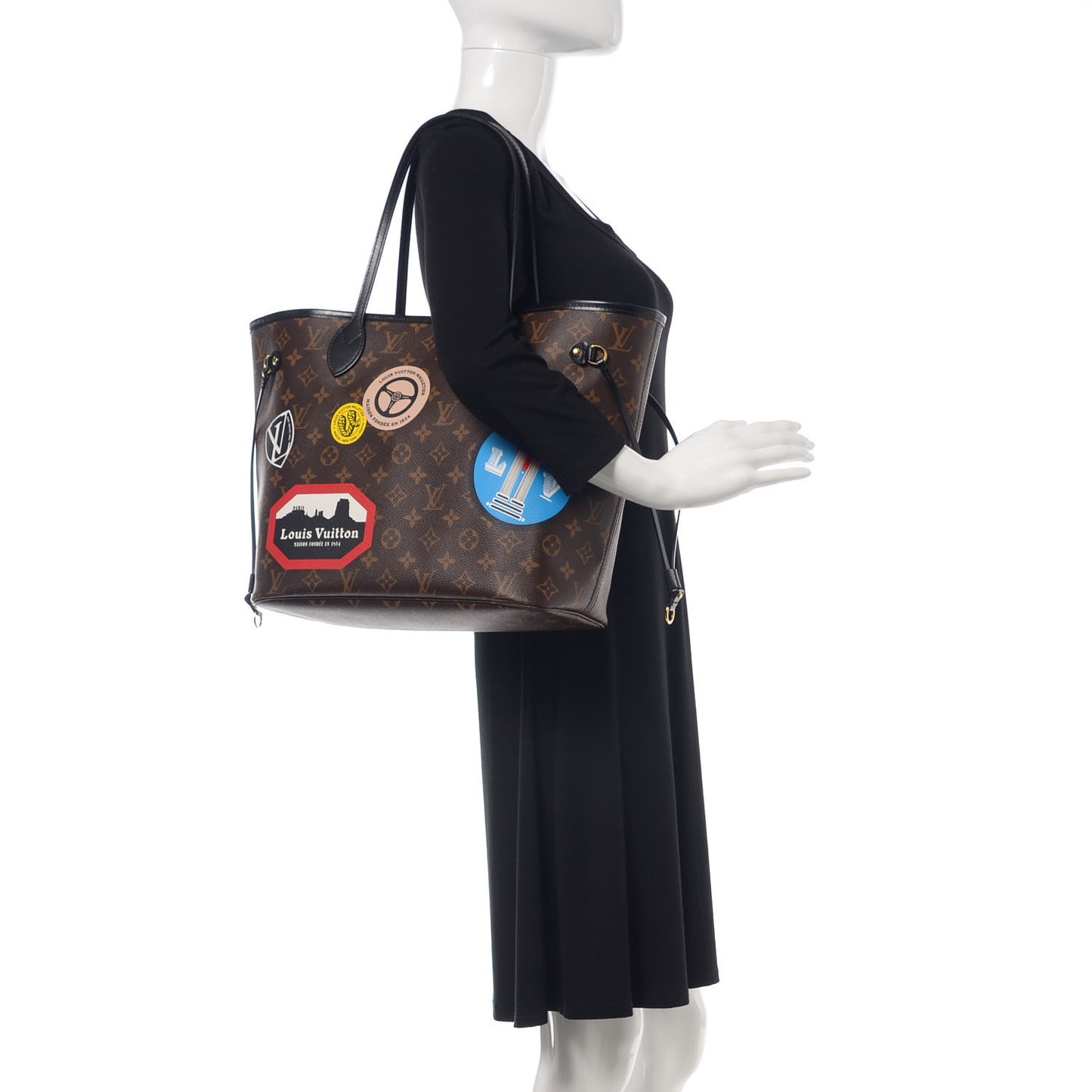 Monogram World Tour Neverfull MM
