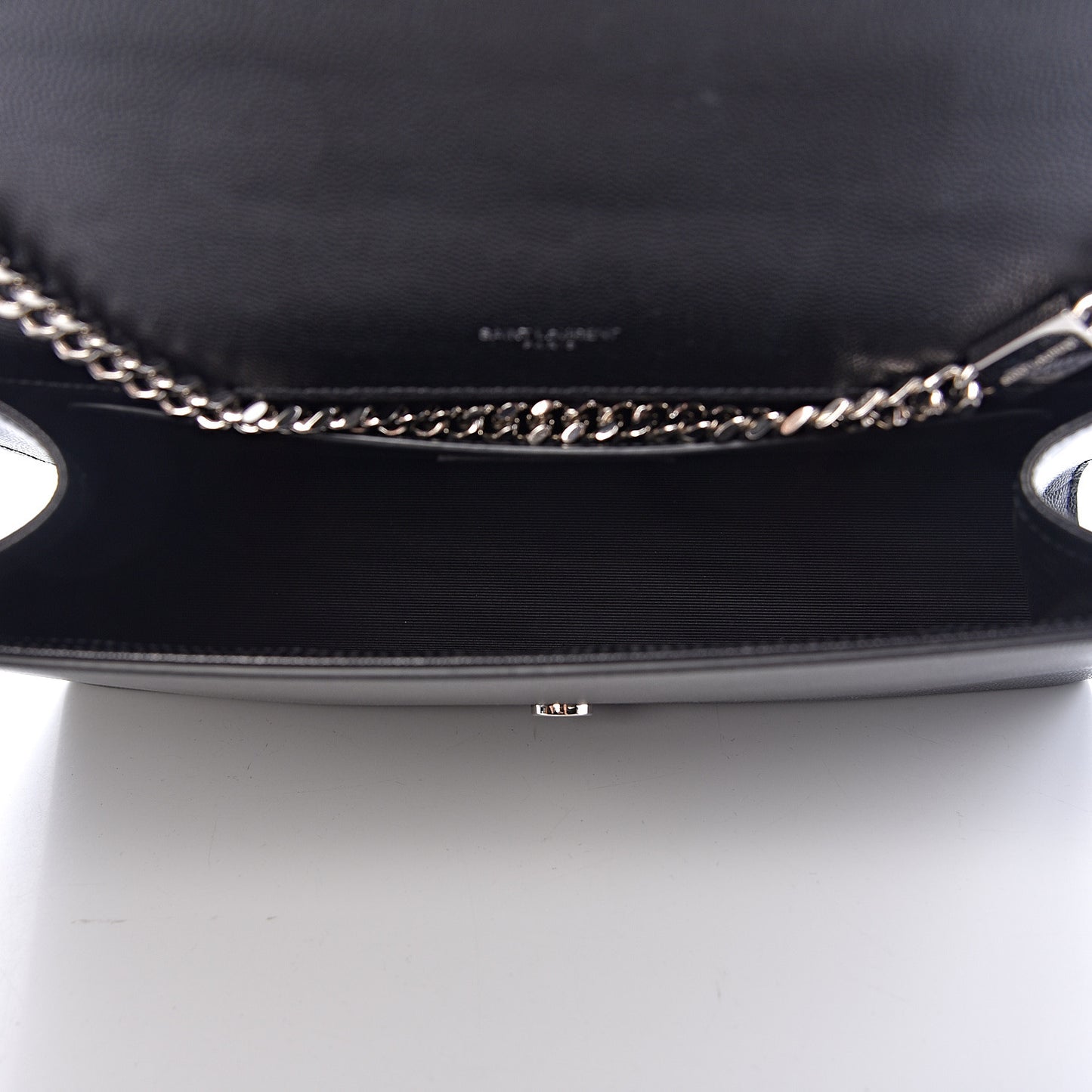 Grain De Poudre Large Classic Monogram Kate Satchel Black