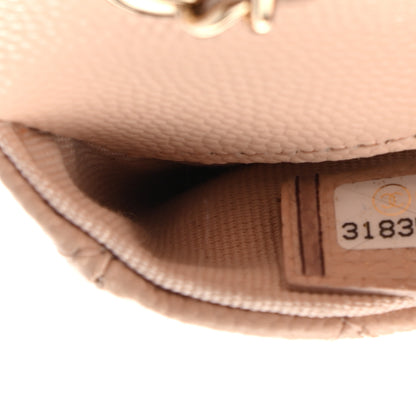 Chanel Caviar Quilted Mini Chain Belt Bag Light Beige 7 of 7