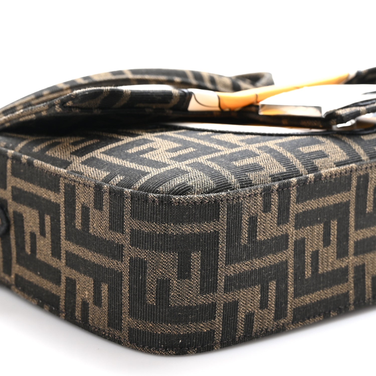 Fendi X FRGMT X POKEMON Glazed Fabric FF Pokemon Baguette Tobacco Moro Giallo 9 of 10