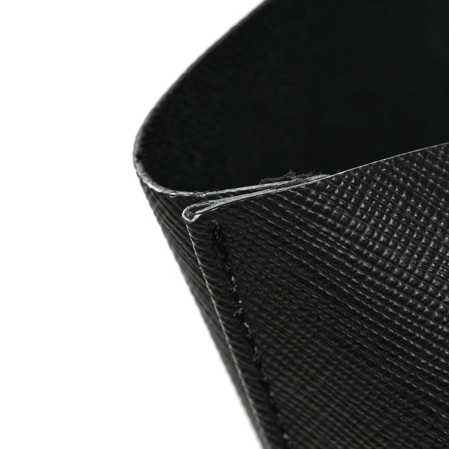 Textured Coated Canvas Rottweiler Antigona Tote Black